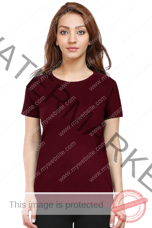 Women Round Neck Half Sleeve Classic - Image 6