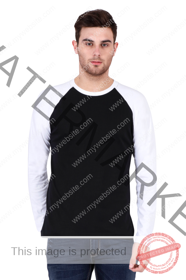 Men Raglan Full Sleeve