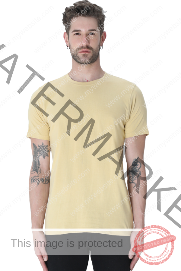 Men Round Neck Half Sleeve Classic - Image 4