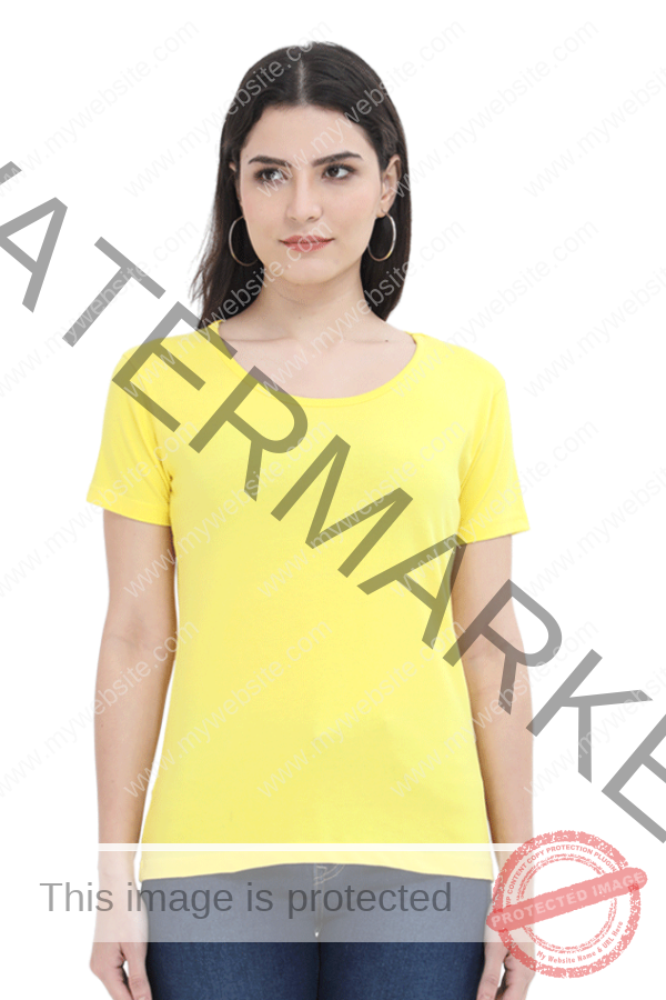 Women Round Neck Half Sleeve Classic - Image 3