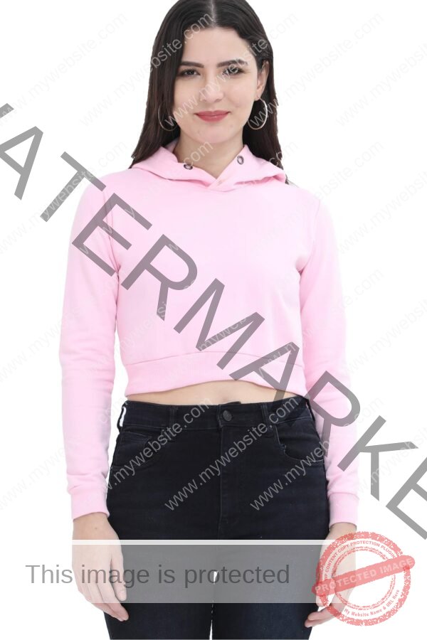 Women Crop Hoodies