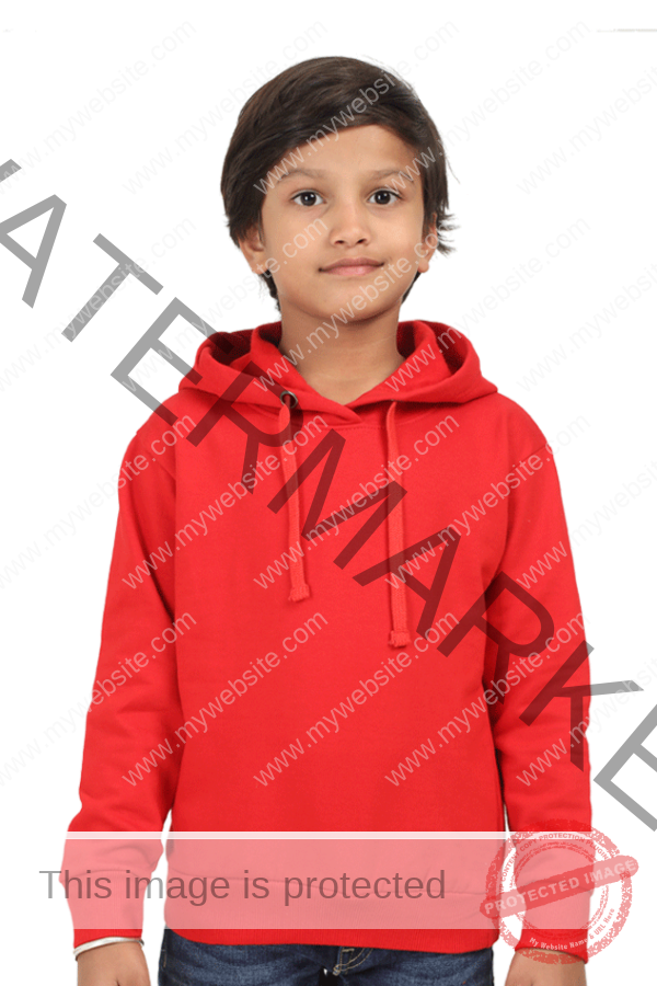 Girl's Hooded SweatShirt - Image 2