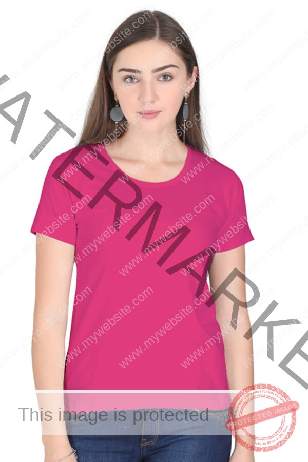 Women Round Neck Half Sleeve Classic - Image 4