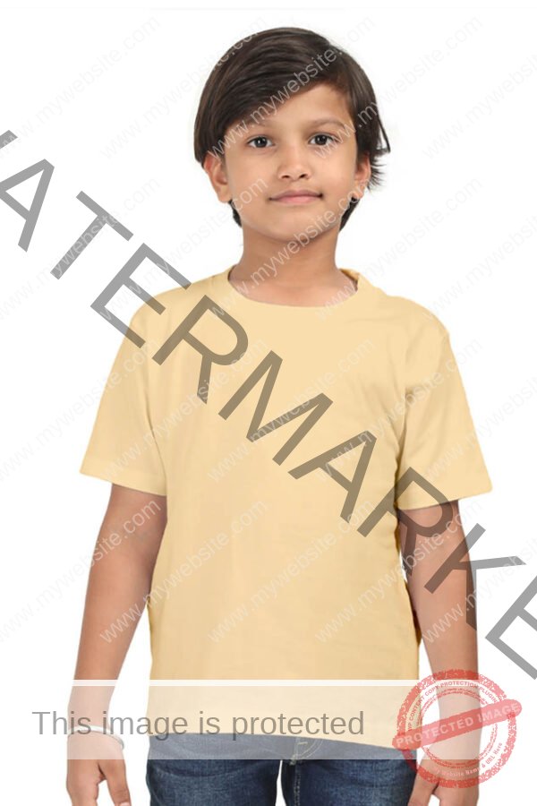 Boy's Round Neck Half Sleeve Classic