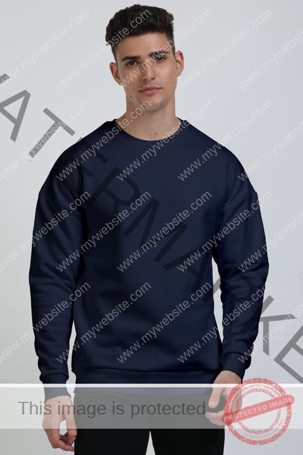 Men Oversized Sweatshirts - Image 5