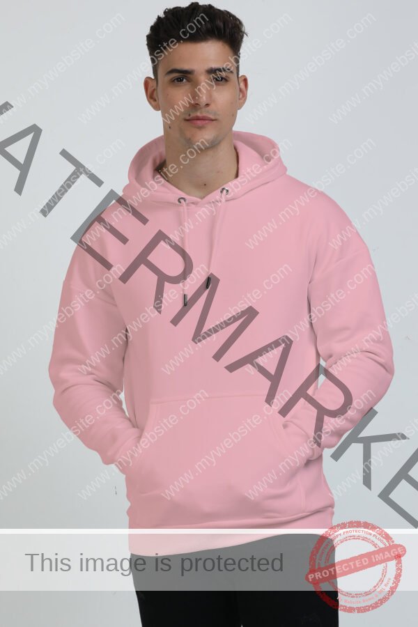 Men Oversized Hooded Sweatshirt - Image 2