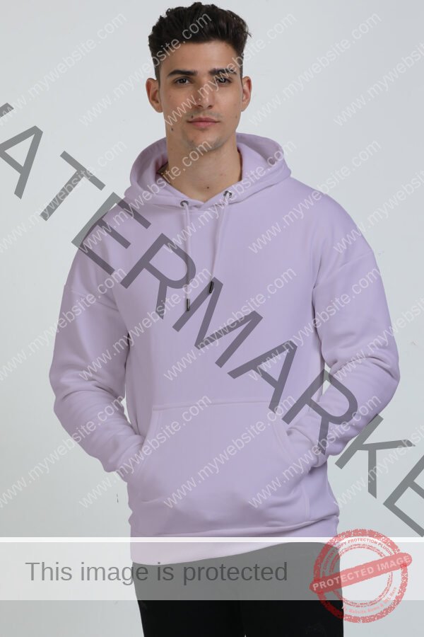 Men Oversized Hooded Sweatshirt