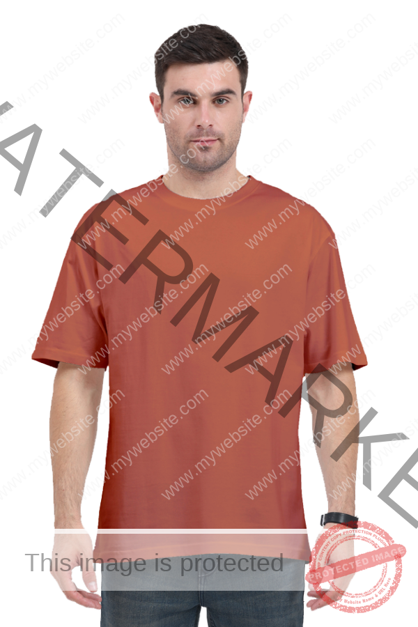 Men Oversized Classic T-Shirt - Image 2